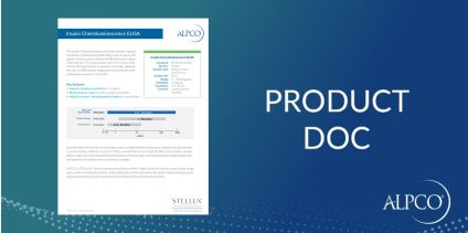 Product Data: Insulin Chemiluminescence ELISA